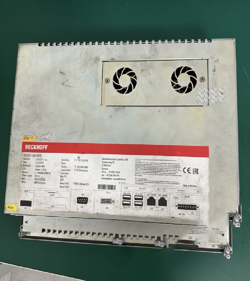 北京 德國 倍福工控機(jī) C6930-0050顯示屏不亮故障維修 快修 